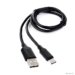 Кабель USB 2.0 Cablexpert CCB-USB2-AMCMO2-1MB, AM/Type-C, издание Classic 0.2, длина 1м, черный, блистер, фото3