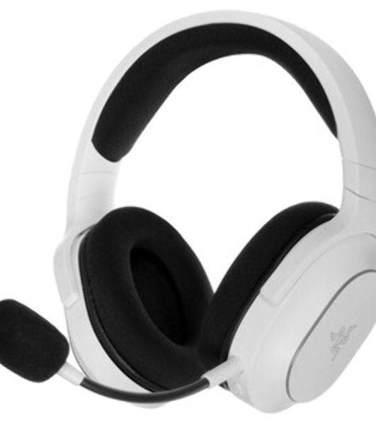 Гарнитура Razer Barracuda X Chroma белый, беспроводная, радиоканал, до 70 ч, съёмный микрофон, подсветка