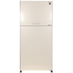 Холодильник Sharp SJ-XG60PMBE бежевый двухкамерный 422/178 л морозилка сверху, No Frost, фото6