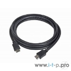 Кабель Cablexpert HDMI CC-HDMI4-15M, 19M/19M, v2.0, медь, позол.разъемы, экран, 15м, черный, пакет, фото2