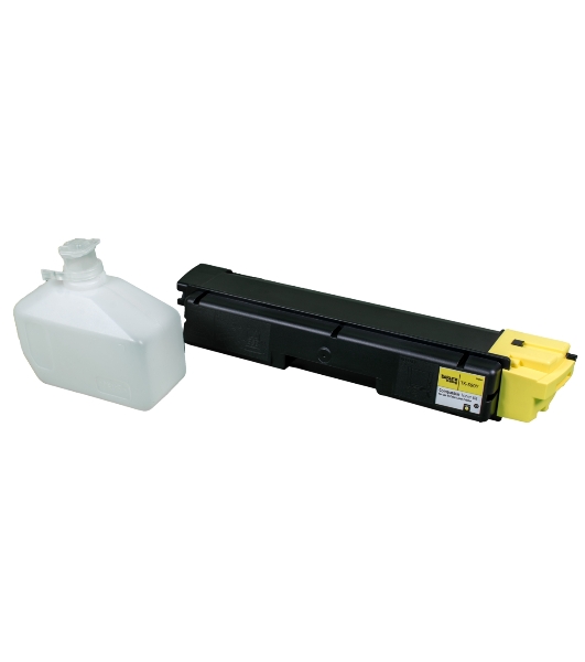 Картридж Sakura TK590Y для Kyocera Mita FS-C2026/C2126MFP, желтый, 5000 к.