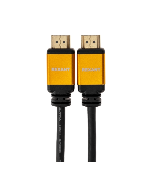 Кабель Rexant HDMI - HDMI 2.1 длина 3 метра GOLD