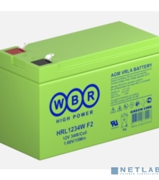 Батарея WBR HRL 1234W 12V 8.5Ah