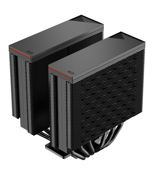 Кулер для процессора PCCooler RZ620 BK (260W, 4-pin PWM, 157.5мм, Al/Cu, 6x6мм, 1x120мм, 86.73CFM, 32dBA, 2200RPM, S: 1851/1700/1200/115X, AM5/AM4, черный)