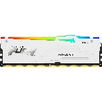 Оперативная память Kingston Fury Beast, DDR5, 16Gb (1x16Gb), 5600MHz, CL40, DIMM, радиатор, RGB, белый, фото11