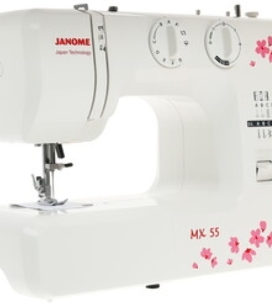 Швейная машина Janome MX 55 белый