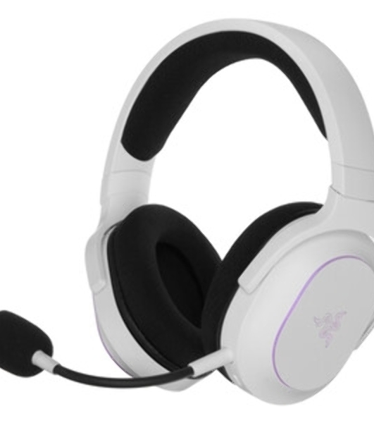Гарнитура Razer Barracuda X Chroma белый, беспроводная, радиоканал, до 70 ч, съёмный микрофон, подсветка