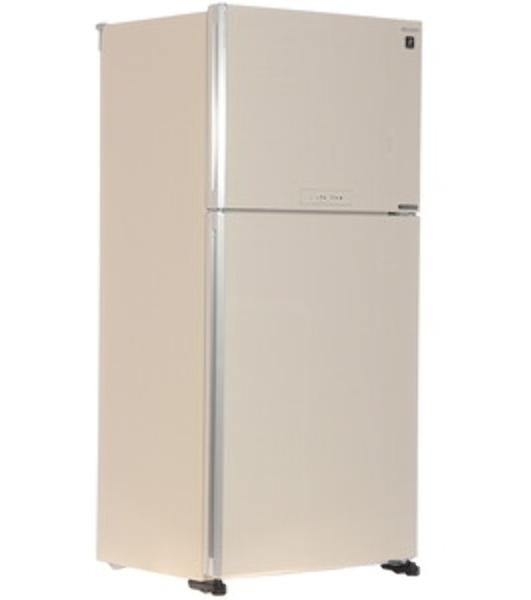 Холодильник Sharp SJ-XG60PMBE бежевый двухкамерный 422/178 л морозилка сверху, No Frost