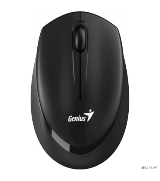 Мышь беспроводная Genius NX-7009 черный, 1200 dpi, радиоканал, USB, кнопки - 3