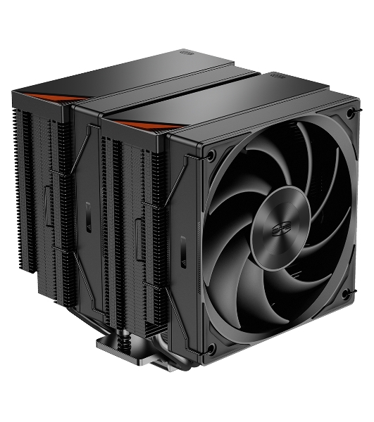 Кулер для процессора PCCooler RZ620 BK (260W, 4-pin PWM, 157.5мм, Al/Cu, 6x6мм, 1x120мм, 86.73CFM, 32dBA, 2200RPM, S: 1851/1700/1200/115X, AM5/AM4, черный)