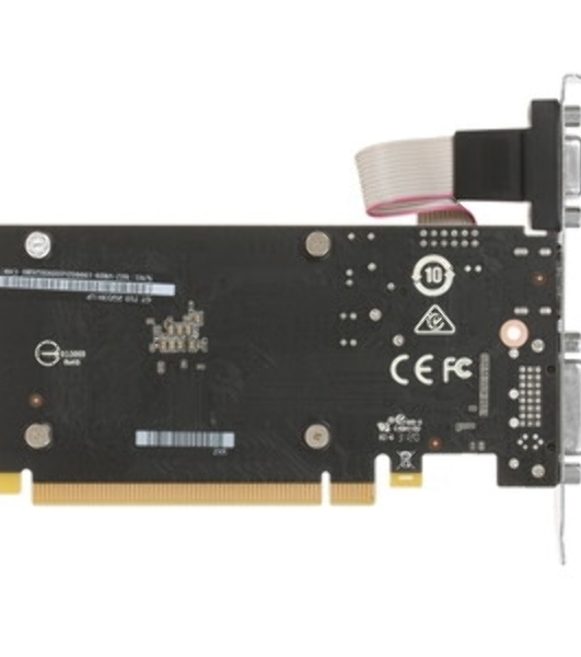 Видеокарта MSI PCI-E GT 710 2GD3H LP nVidia GeForce GT 710 2048Mb 64bit DDR3 954/1600 DVIx1/HDMIx1/CRTx1/HDCP Ret low profile