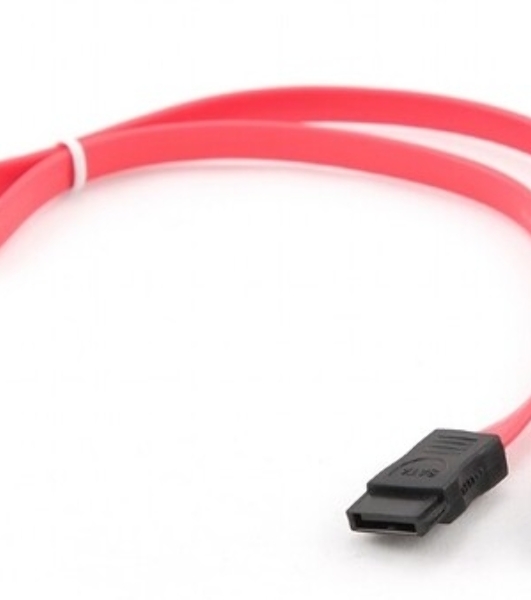 Кабель интерфейсный SATAIII Cablexpert CC-SATAM-DATA-XL, 100 см, 7pin/7pin, защелка, пакет