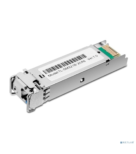 Модуль TP-Link SFP 1000Base-BX WDM Bi-Directional SFP module, TX: 1310 nm and RX: 1550 nm, 1 LC Simplex port, up to 2 km transmission distance in 9/125 μm SMF (Single-Mode Fiber), Supports Digital Diagnostic Monitoring (DDM).