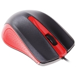 Мышь проводная Oklick 225M черный/красный, 1200 dpi, USB, кнопки - 3, фото9