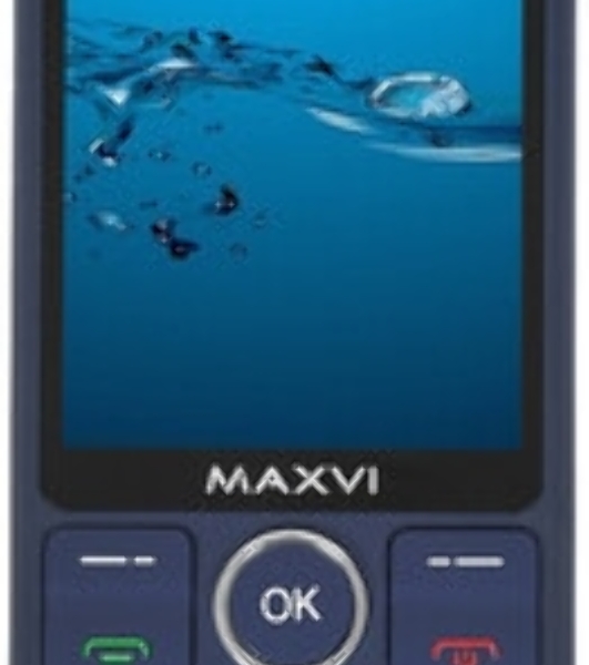 Мобильный телефон Maxvi B35 синий