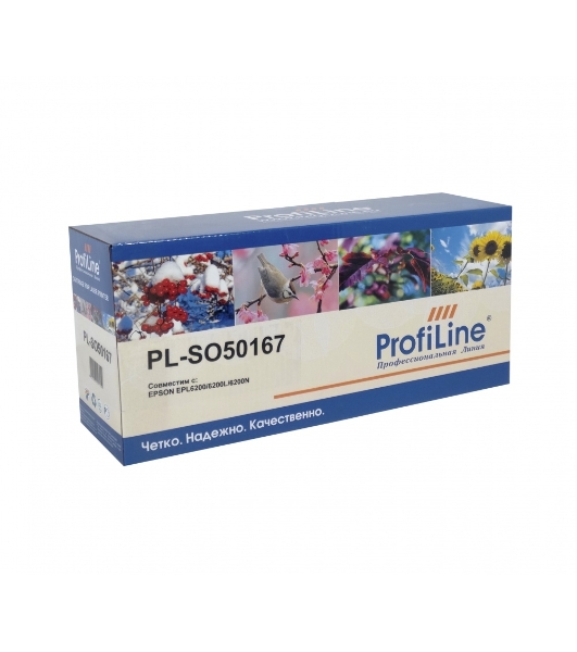 Картридж струйный ProfiLine PL-S050167 для принтеров Epson EPL 6200/6200L 3000 копий