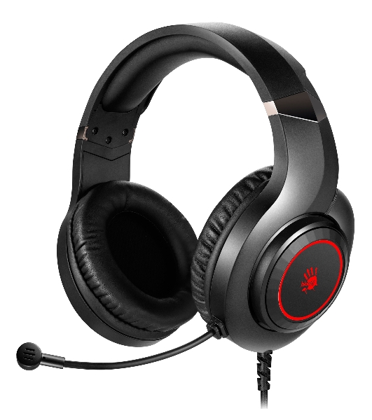 Гарнитура Bloody G220S чёрный, проводная, подсветка