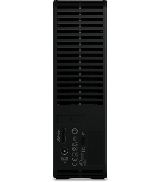 Внешний HDD 3.5' Western Digital Elements Desktop, 6TB, USB 3.2 Gen 1 Type-A, 5400 rpm, черный