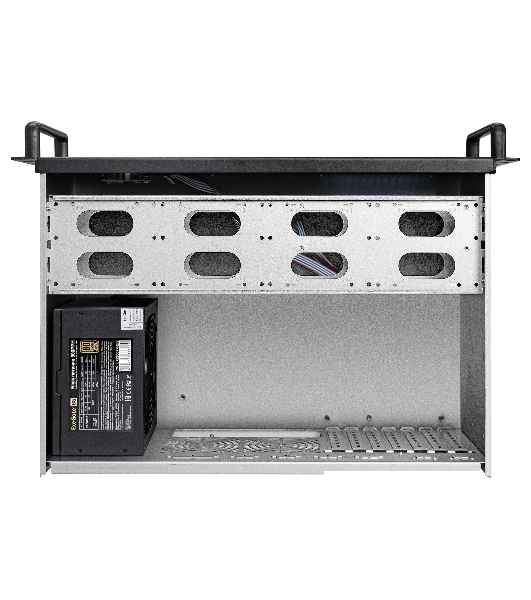 Серверный корпус ExeGate Pro 4U300-08 (RM 19', высота 4U, глубина 300, БП 800PPH-SE 80 PLUS® Bronze, USB)