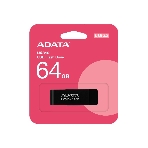 Флешка USB ADATA UC310 (UC310-64G-RBK), 64Gb, USB 3.2, R/W 100/30, черный, фото 1
