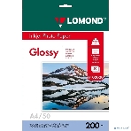 Фотобумага Lomond односторонная глянцевая, 200г/м2, A4 (21X29,7)/50л. для струйной печати, фото3