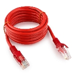Патч-корд UTP Cablexpert cat.5e, 2м, литой, многожильный, красный, фото6
