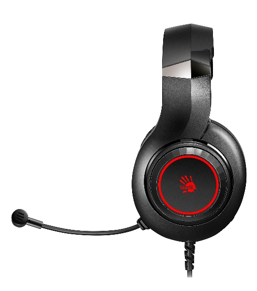 Гарнитура Bloody G220S чёрный, проводная, подсветка