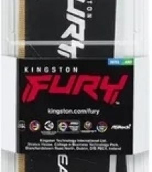 Оперативная память Kingston Fury Beast Black RGb, DDR5, 8Gb (1x8Gb), 5600MHz, CL36, DIMM, с радиатором, RGb, черный