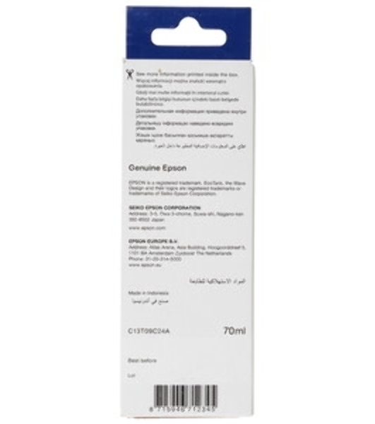 Контейнер с голубыми чернилами Epson C13T09C24A