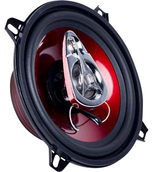 Колонки автомобильные Kicx SP 133 100Вт 89дБ 4Ом 13см (5дюйм) (ком.:2кол.) коаксиальные трехполосные