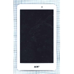Модуль (матрица + тачскрин) для Acer Iconia Tab A1-850 белый с рамкой, фото2
