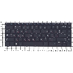 Клавиатура для ноутбука Samsung 470R4E, черная с подсветкой, фото3