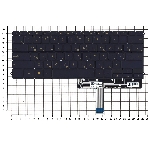 Клавиатура для ноутбука Asus ZenBook 3 Deluxe UX490UA черная с подсветкой, фото2