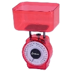 Весы кухонные механические HOMESTAR HS-3004М, 002795 красный, макс.нагрузка 1кг (в уп. 40 шт), фото 1