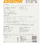 Флеш карта microSDXC 512Gb Class10 Digma CARD30 + adapter, фото 1