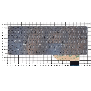 Клавиатура для ноутбука HP Envy 14-K черная с подсветкой
