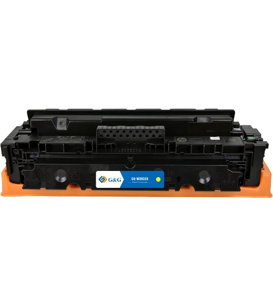 Картридж лазерный G&G GG-W2032X, 415X желтый (6000 стр.) для HP LJ M454/MFP M479