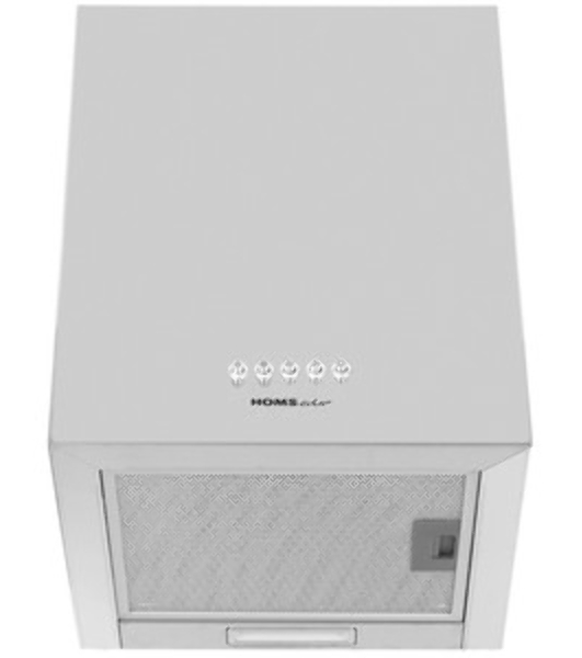 Вытяжка пристенная HOMSair Phlox Push 40 нержавеющая сталь, 40 см, 700 куб. м/ч, 54 дБ