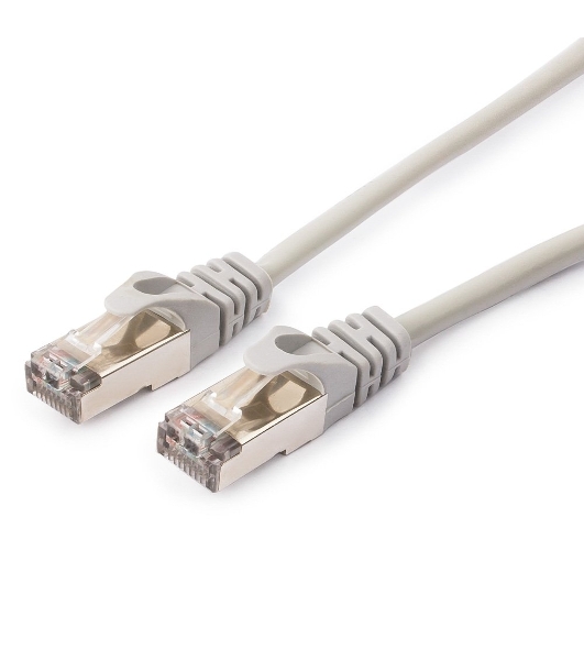 Патч-корд UTP Cablexpert cat.5e, 15м, литой, многожильный серый