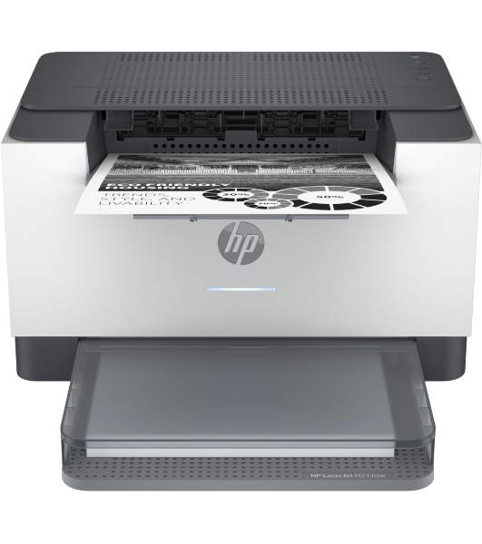 Принтер лазерный HP LaserJet M211dw (9YF83A), A4, ч/б, печ. до 29 стр/мин., 600 x 600 dpi, USB, RJ-45, Wi-Fi, Air Print, Mopria