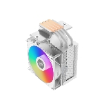 Кулер PCCooler R400 ARGb белый 92мм алюминий+медь 2200rpm 30db 4-pin 180W 133мм, фото6