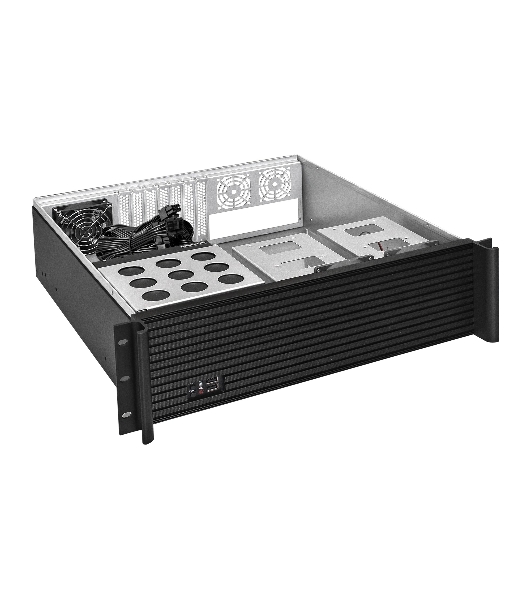 Серверный корпус ExeGate Pro 3U450-08 (RM 19', высота 3U, глубина 450, БП 1200PAS, USB)