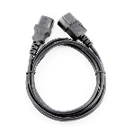 Кабель питания сист.блок-монитор Cablexpert PC-189-1-1.8M, 1.8м, C13-C14, 3x1кв.мм., черный, с заземлением, фото5