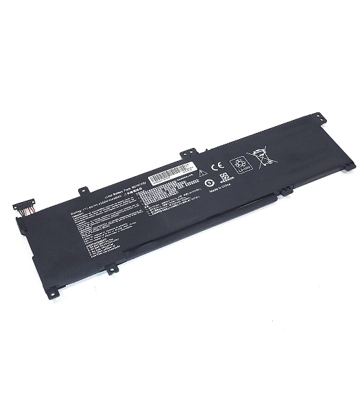 Аккумуляторная батарея для ноутбука Asus K501 11.4V 48Wh OEM черный