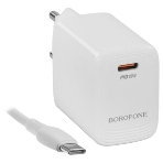 Сетевое зарядное устройство BOROFONE (6941991113826) BAS43Aia белый, фото3