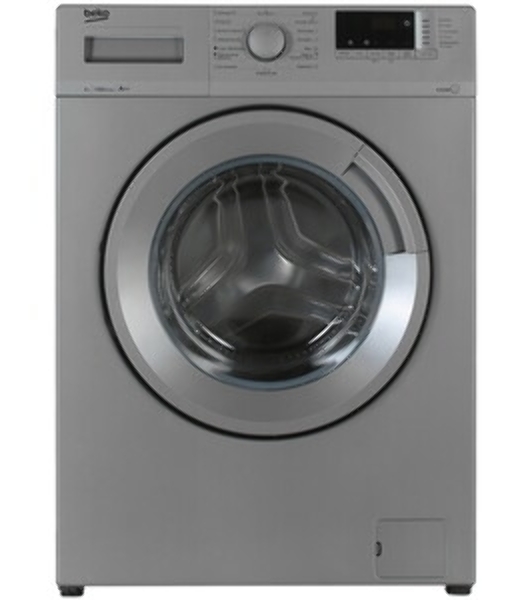 Стиральная машина Beko WSRE6512ZSS серебристый, загрузка фронтальная 6 кг, 1000 об/мин., класс: А