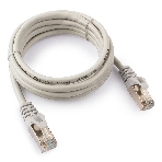 Патч-корд FTP Cablexpert cat.5e, 2м, литой, многожильный серый, фото 1