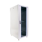 Шкаф телекоммуникационный напольный ЭКОНОМ 30U (600 × 800) дверь стекло, дверь металл, фото 1