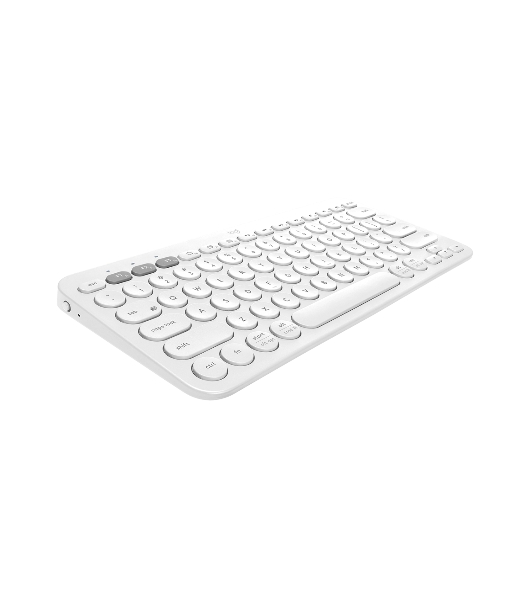 Клавиатура беспроводная Logitech K380, Bluetooth, белый