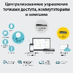 Контроллер TP-Link Omada hardware Controller OC300, 2 gigabit ethernet ports, 1 USB 3.0 port, managed up to 500 Omada Access Points/Switch/Gateway, support batch configuration, firmware upgradation, intelligent network monitoring and captive portal, easy management via Omada APP/Web UI/Cloud access., фото14